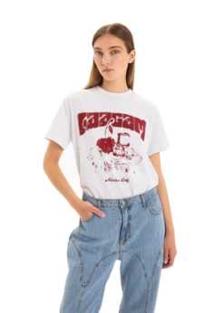 LAAGAMCherry Logo Tee -ULLA JOHNSON Clothing Shop LAAGAM Cherry Logo Tee 20231026081506 1