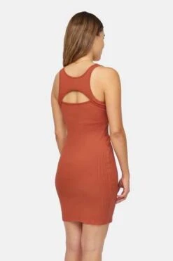 LACAUSA ClothingGabbie Mini Dress - Rust 9 LACAUSA ClothingGabbie Mini Dress - Rust -ULLA JOHNSON Clothing Shop Lacausa Gabbie Mini Dress Rust 20220428123927 1