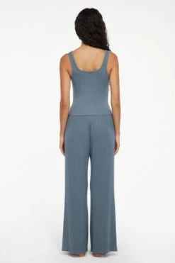 LACAUSA ClothingPali Pants - Steel -ULLA JOHNSON Clothing Shop Lacausa Pali Pants Steel 20211215045153 2