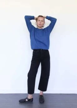 B SidesLasso High Slim - Black Stone Wash -ULLA JOHNSON Clothing Shop Lasso High Slim Black Stone Wash 20230907053912