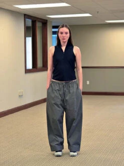 Lauren ManoogianDuvet Pants - Lead -ULLA JOHNSON Clothing Shop Lauren Manoogian Duvet Pants Lead 20231023225646 1