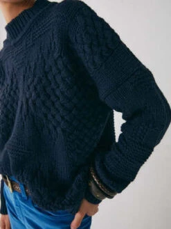 Maison HotelMAISON HOTEL CHAMONIX SWEATER - FLOSS BLUE -ULLA JOHNSON Clothing Shop MAISON HOTEL CHAMONIX SWEATER FLOSS BLUE 20231031231009