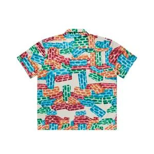 MARKETBUILDING BLOCKS MESH BUTTON UP SHIRT 4 MARKETBUILDING BLOCKS MESH BUTTON UP SHIRT - Image 2