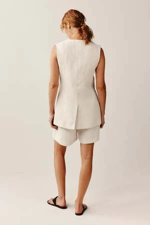 MARLELeo Vest - Cream 6 MARLELeo Vest - Cream - Image 4