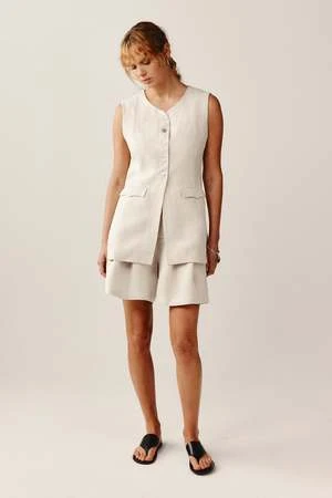 MARLELeo Vest - Cream 5 MARLELeo Vest - Cream - Image 3