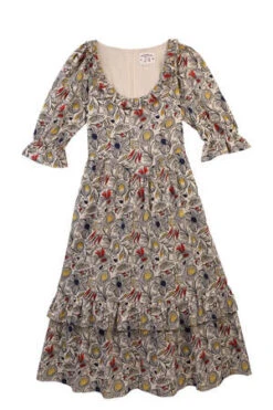 MeadowsSycamore Dress - Floral Sketch -ULLA JOHNSON Clothing Shop MEADOWS Sycamore Dress 20230222202730 1