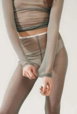 Silk LaundryMesh Leggings - Moon 8 Silk LaundryMesh Leggings - Moon -ULLA JOHNSON Clothing Shop MESH LEGGINGS MOON 20231011071733 1