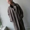 Monique Van HeistRAGLAN COAT - BROWN MELANGE