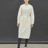 Maison De Ines1/4 Zip Belted Long Sleeve Dress - White -ULLA JOHNSON Clothing Shop Maison De Ines 1 4 Zip Belted Long Sleeve Dress White 20231013163918