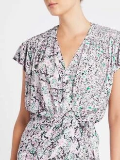 IROManza Dress - Light Pink Multicolour -ULLA JOHNSON Clothing Shop Manza Dress 20220222021857 3