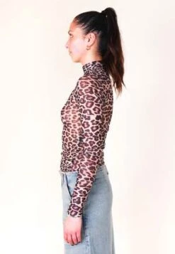 VERNERMesh Skivvy Top - Leopard 10 VERNERMesh Skivvy Top - Leopard -ULLA JOHNSON Clothing Shop Mesh Skivvy Top Leopard 20231027040047 3