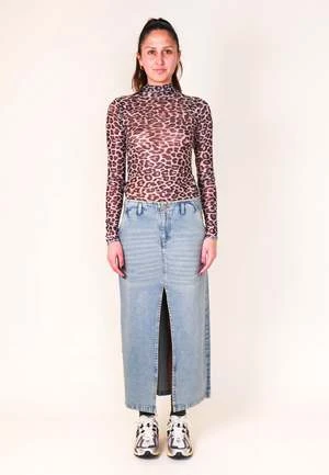 VERNERMesh Skivvy Top - Leopard 7 VERNERMesh Skivvy Top - Leopard - Image 5