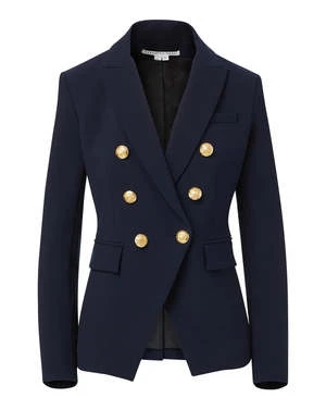Veronica BeardMiller Dickey Jacket - Navy/Gold Buttons 8 Veronica BeardMiller Dickey Jacket - Navy/Gold Buttons - Image 6