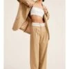 MimosaTaurus Trousers - Beige -ULLA JOHNSON Clothing Shop Mimosa Taurus Trousers In Beige 20230913185026