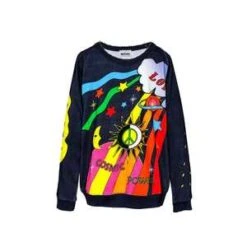MonokiCosmic Sweatshirt - Multi 16 MonokiCosmic Sweatshirt - Multi -ULLA JOHNSON Clothing Shop Monoki Cosmic Sweatshirt in Multi 20231031224937
