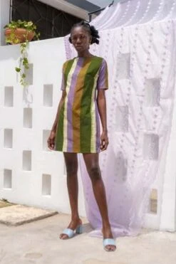 Osei-DuroMuto Dress - Speedboat -ULLA JOHNSON Clothing Shop Muto Dress in Speedboat 20230427050612 2