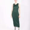 Issey MiyakeNew Colorful Basics 3 Dress - Dark Green 1 Issey MiyakeNew Colorful Basics 3 Dress - Dark Green -ULLA JOHNSON Clothing Shop New Colorful Basics 3 Dress in Dark Green by Pleats Please Issey Miyake 20231031015039