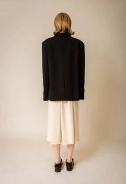 NKCNico Blazer - Onyx -ULLA JOHNSON Clothing Shop Nico Blazer In Onyx 20231101104452 1