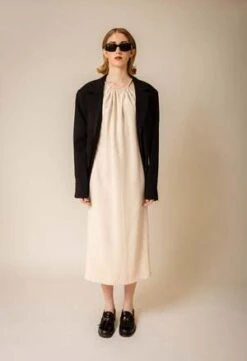 NKCNico Blazer - Onyx -ULLA JOHNSON Clothing Shop Nico Blazer In Onyx 20231101104452