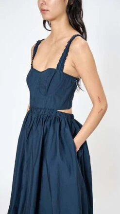 Ulla JohnsonOlympia Dress - Midnight -ULLA JOHNSON Clothing Shop Olympia Dress in Midnight 20221213231950