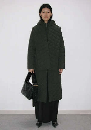 Paloma WoolOtter Long Padded Puffer - Khaki 3 Paloma WoolOtter Long Padded Puffer - Khaki