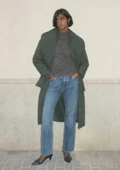 Paloma WoolOtter Long Padded Puffer - Khaki 14 Paloma WoolOtter Long Padded Puffer - Khaki -ULLA JOHNSON Clothing Shop Otter Long Padded Puffer Khaki 20231027201006 1