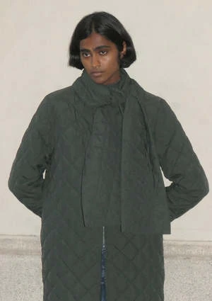 Paloma WoolOtter Long Padded Puffer - Khaki 4 Paloma WoolOtter Long Padded Puffer - Khaki - Image 2