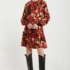 Ottod'AmeMini Dress - Floral Print -ULLA JOHNSON Clothing Shop Ottod Ame Floral Print Mini Dress 20230928220621