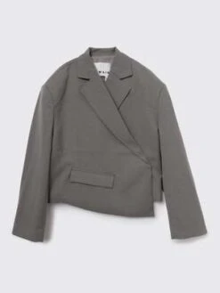 RemainOverlap Suiting Blazer - Dark Gull Gray