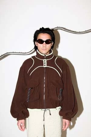 KkCoPacific Polar Fleece - Mud 4 KkCoPacific Polar Fleece - Mud - Image 2