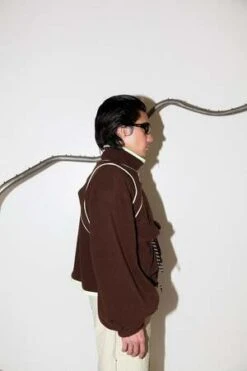 KkCoPacific Polar Fleece - Mud 12 KkCoPacific Polar Fleece - Mud -ULLA JOHNSON Clothing Shop Pacific Polar Fleece in Mud 20231001191121 1