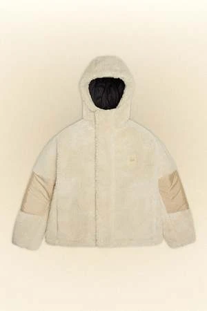 RainsKofu Fleece Hoodie - Sand 3 RainsKofu Fleece Hoodie - Sand - Image 2