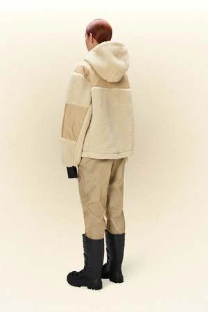 RainsKofu Fleece Hoodie - Sand 4 RainsKofu Fleece Hoodie - Sand - Image 3