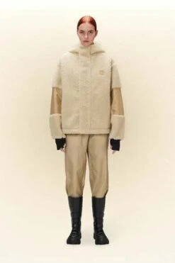 RainsKofu Fleece Hoodie - Sand