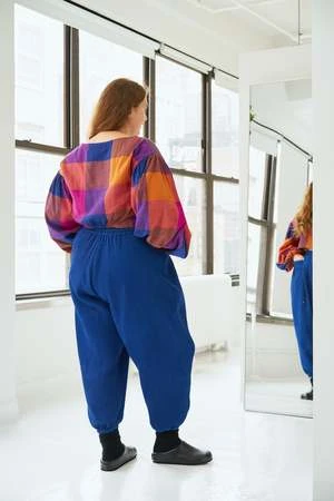 RUJUTA SHETHJogger Pant - Sea 5 RUJUTA SHETHJogger Pant - Sea - Image 3