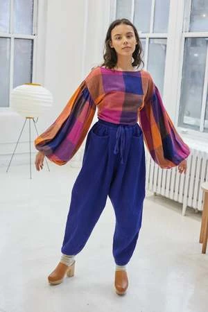 RUJUTA SHETHJogger Pant - Sea 6 RUJUTA SHETHJogger Pant - Sea - Image 4