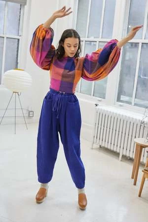 RUJUTA SHETHJogger Pant - Sea 7 RUJUTA SHETHJogger Pant - Sea - Image 5