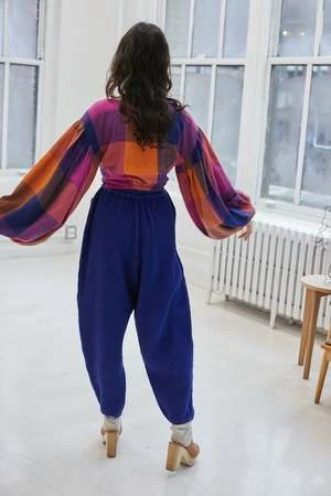 RUJUTA SHETHJogger Pant - Sea 9 RUJUTA SHETHJogger Pant - Sea - Image 7