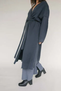 Rusthe Brand RUS Ragu Coat - Charcoal -ULLA JOHNSON Clothing Shop RUS Ragu Coat in Charcoal 20221126032335