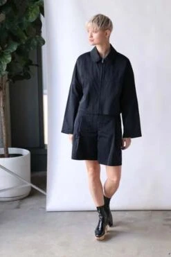 Rachel ComeyAlgardi Jacket - Midnight -ULLA JOHNSON Clothing Shop Rachel Comey Algardi Jacket in Midnight 20230303004723 1