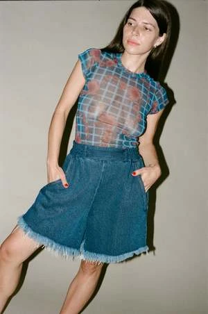 Rachel ComeyMead Tee - Blue 3 Rachel ComeyMead Tee - Blue