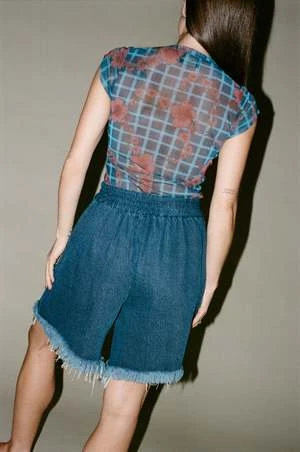 Rachel ComeyMead Tee - Blue 4 Rachel ComeyMead Tee - Blue - Image 2