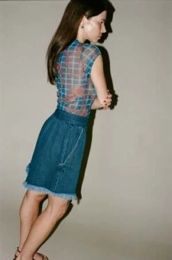 Rachel ComeyMead Tee - Blue 13 Rachel ComeyMead Tee - Blue -ULLA JOHNSON Clothing Shop Rachel Comey Mead Tee Blue 20230801011000