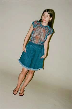 Rachel ComeyMead Tee - Blue 7 Rachel ComeyMead Tee - Blue - Image 5