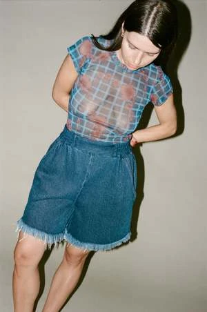 Rachel ComeyMead Tee - Blue 9 Rachel ComeyMead Tee - Blue - Image 7