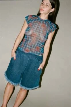 Rachel ComeyMead Tee - Blue 18 Rachel ComeyMead Tee - Blue -ULLA JOHNSON Clothing Shop Rachel Comey Mead Tee Blue 20230801011004