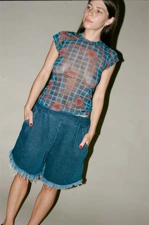 Rachel ComeyMead Tee - Blue 10 Rachel ComeyMead Tee - Blue - Image 8