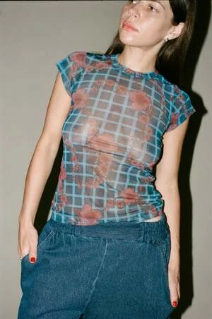 Rachel ComeyMead Tee - Blue 11 Rachel ComeyMead Tee - Blue - Image 9