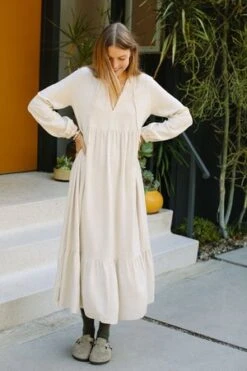 Rachel PallyLinen Finn Dress - Natural