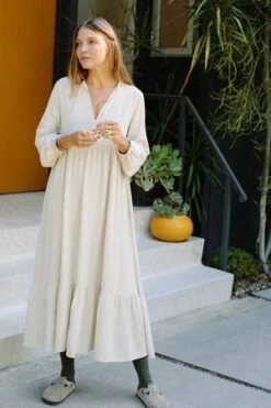 Rachel PallyLinen Finn Dress - Natural 9 Rachel PallyLinen Finn Dress - Natural -ULLA JOHNSON Clothing Shop Rachel Pally Linen Finn Dress Natural 20211029231039 2